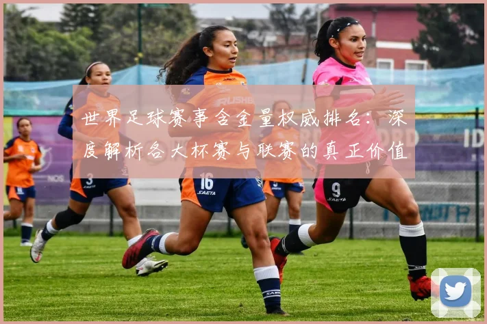 世界足球赛事含金量权威排名:深度解析各大杯赛与联赛的真正价值